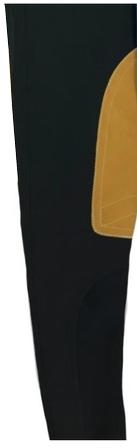 Men's Knee Patch Breech BLACK