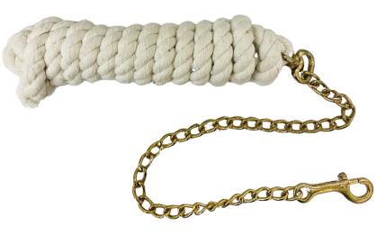 Cotton Lead with Chain