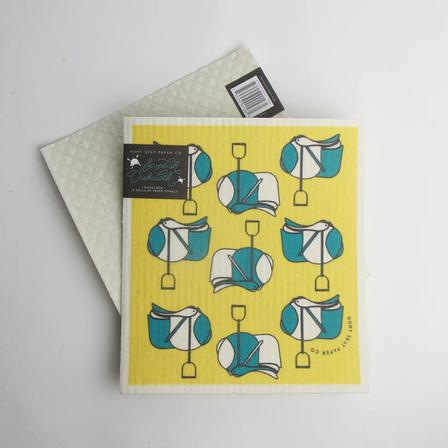 Jump Saddle Swedish Dishcloth
