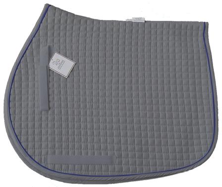 Cotton Quilted All Purpose Square Pad DRKGRAY/NAVY