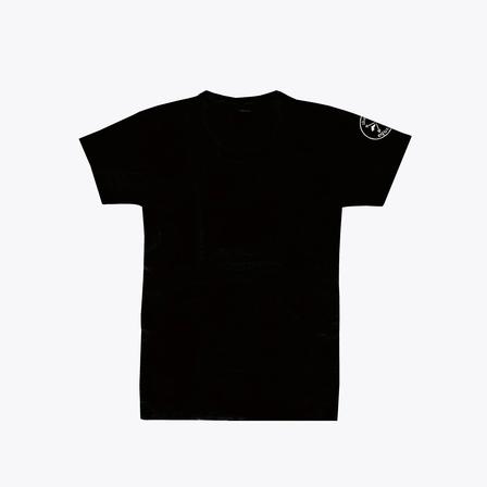 Short Sleeve Seamless Schooling Shirt BLACK