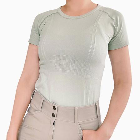Short Sleeve Seamless Schooling Shirt SAGE