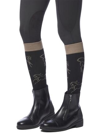 Winter Whinnies Wool Socks