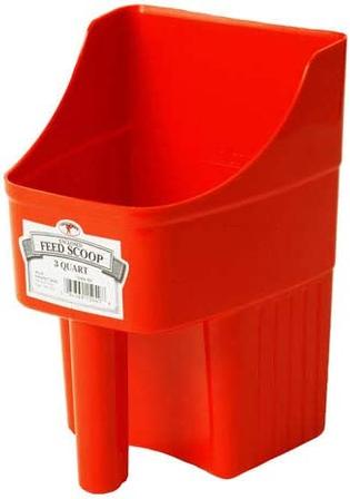 3QT Plastic Feed Scoop