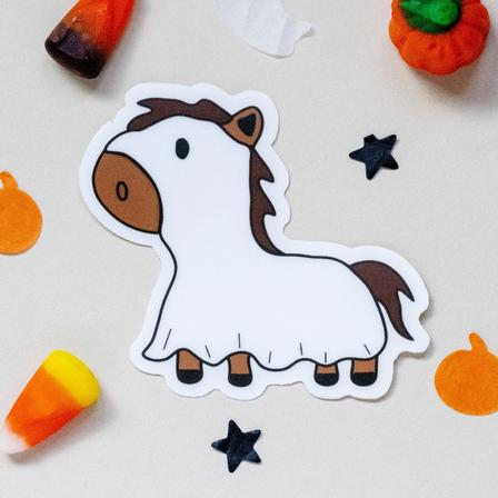 Ghost Pony Stickers