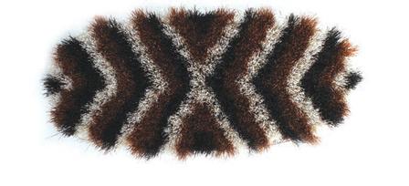 Wood Oval Horse Hair Brush