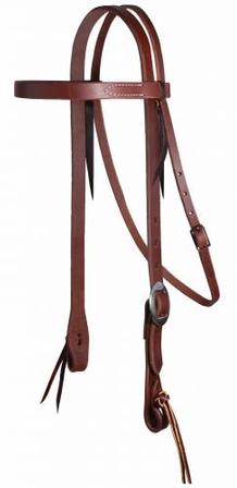 Ranch Headstall Pineapple Knot Browband