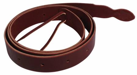 Latigo Cinch Tie Straps - Burgundy