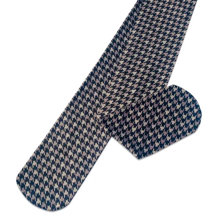  Houndstooth Boot Sock
