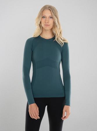 Signature Long Sleeve Crew PEPPERMINT1