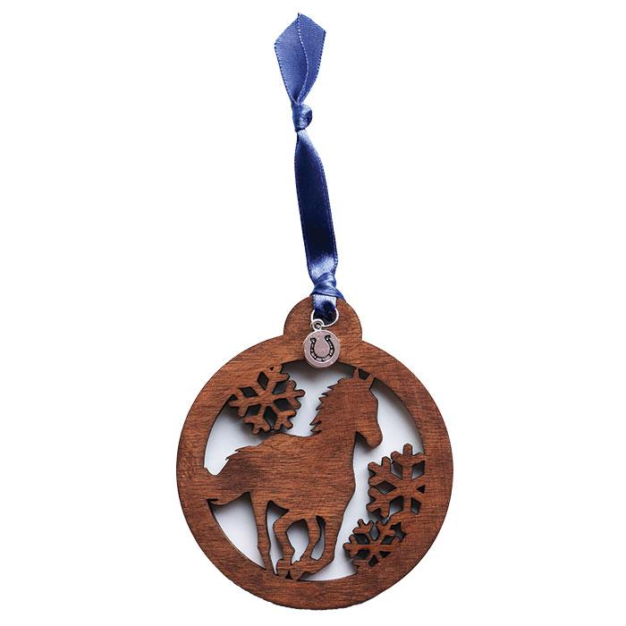 Snowflake Horse Ornament