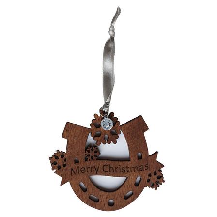Snowflake Horseshoe Ornament