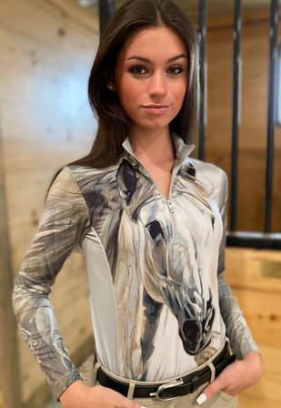 Elise Genest 'Spread Your Wings' Quarter Zip