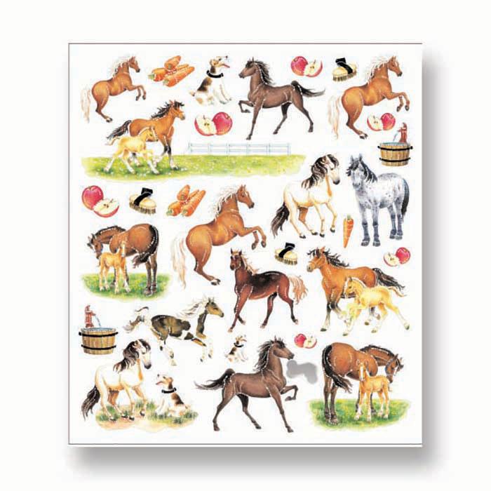  Horses And Apples Stickers