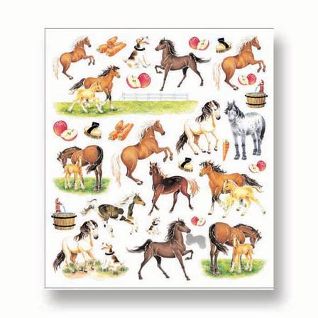 Horses and Apples Stickers