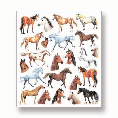 Horses and Horse Head Stickers