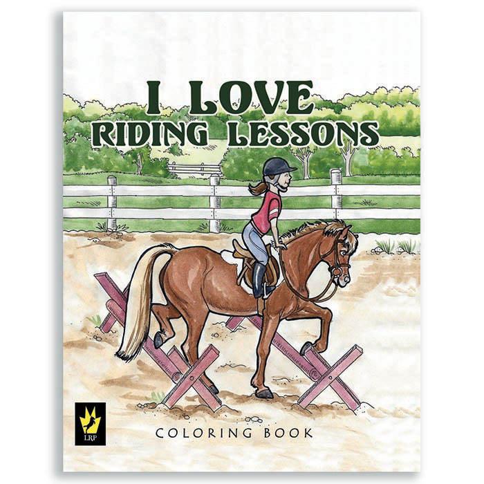  I Love Riding Lessons Coloring Book