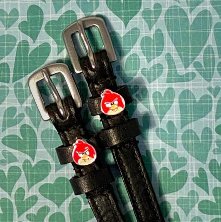 Angry Birds Spur Straps