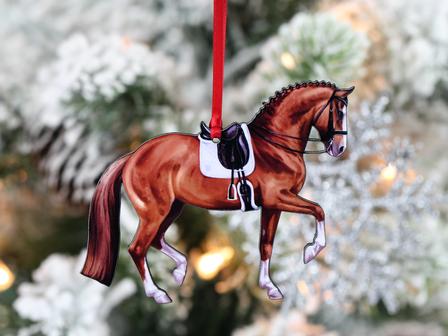 Dressage Horse Ornament