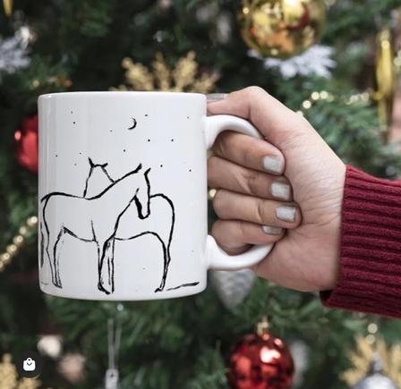 Simplicity Horse Mug