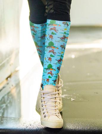 Pony Mac Cowboy Pair & A Spare Boot Sock
