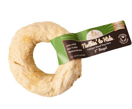 Nothin' To Hide Bagels Rawhide Alternative - Chicken Flavor