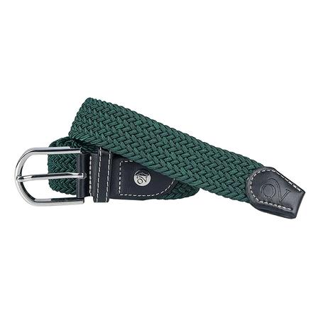 Ladies Braided Stretch Belt HUNTER
