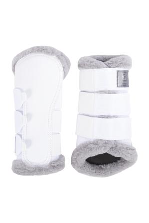 Joca Fleece Brushing Boot WHITE