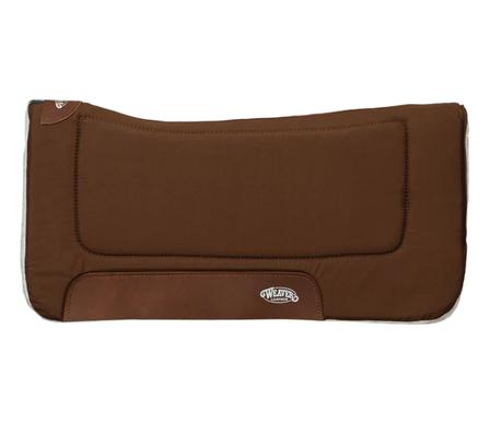 All Purpose Contoured Saddle Pad CHOCOLATE