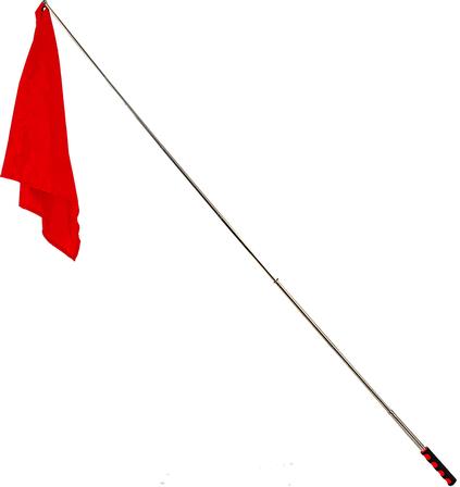 Telescoping Training Flag RED