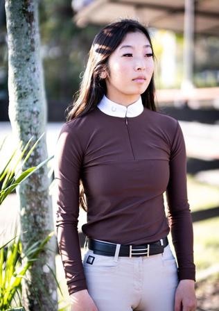 Darby Show Shirt COCOA