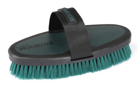 EZI-Groom Grip Body Brush FOREST