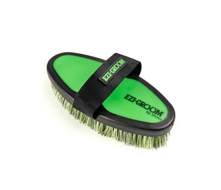 EZI-Groom Grip Body Brush LIME