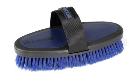 EZI-Groom Grip Body Brush NAVY