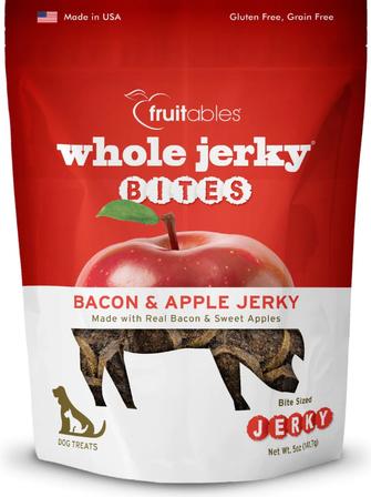 Fruitables Jerky Bites - Bacon and Apple BACON/APPLE