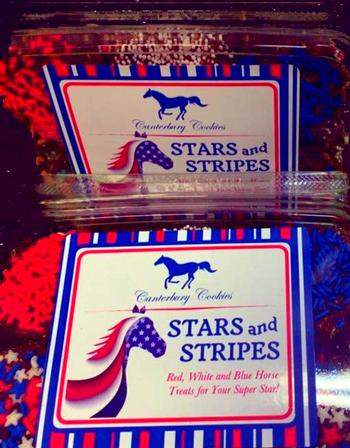 Stars and Stripes Horse Treats