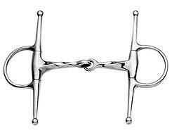 JP Slow Twist Full Cheek Eggbutt Snaffle