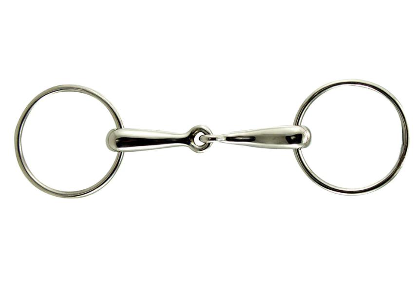  Loose Ring Thick Hollow Mouth Snaffle Bit