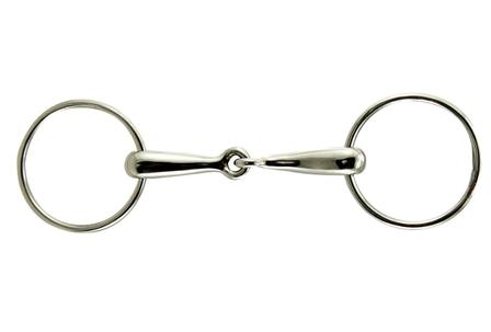 Loose Ring Thick Hollow Mouth Snaffle Bit