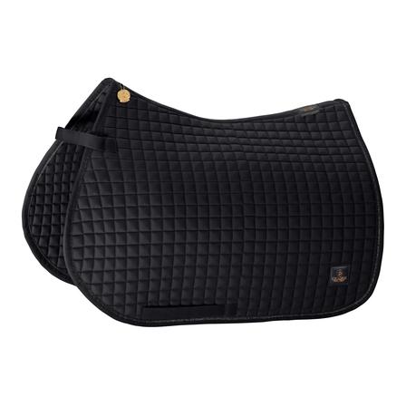 Cotton All Purpose Saddle Pad BLACK