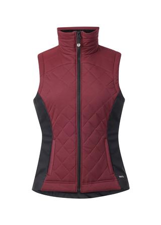 Full Motion Quilted Riding Vest SANGRIA