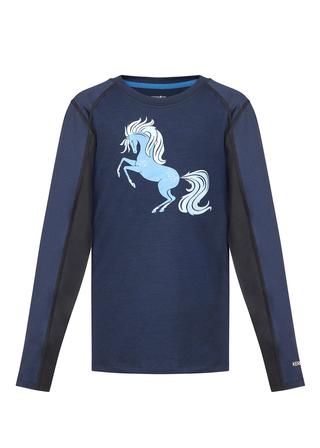 Kids Free Frolic Base Layer Top INK