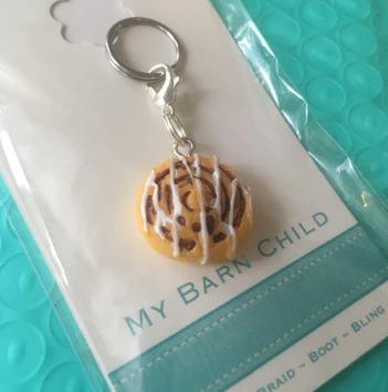 Cinnamon Bun Bridle Charm