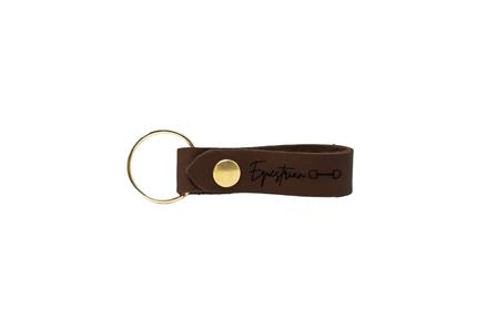 Equestrian Key Fob CHESTNUT