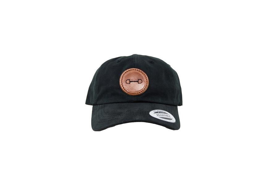  Snaffle Bit Leather Patch Hat
