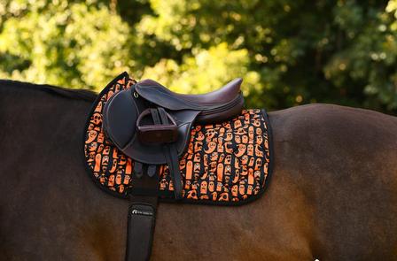 Totally Ghoul Saddle Pad