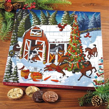 Horses Rejoicing Advent Calendar - 25pc