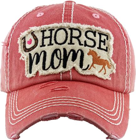 Horse Mom Cap PINK
