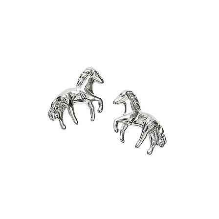 Sterling Silver Mini Horse Earrings