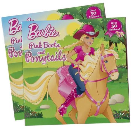 Barbie Ponytails Sticker Book